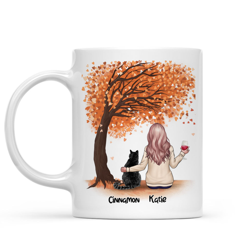 Cat Parent - It's never just a cat - Personalized Mug_1