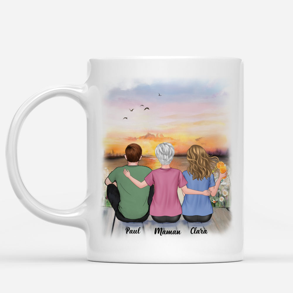 Personalized Mug - Mère et ses Enfants - L'amour entre une mère et ses enfants est éternel_1