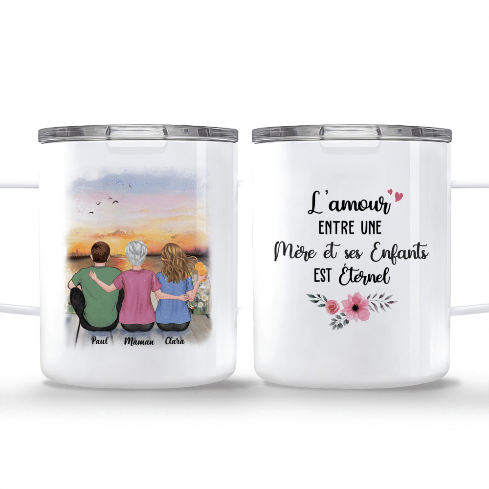 Mug 'L'amour entre une mère et sa fille ne connaît pas de distance