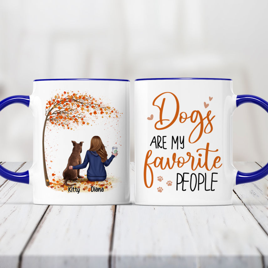 Dogs Are My Favorite People - 20 Oz Mug