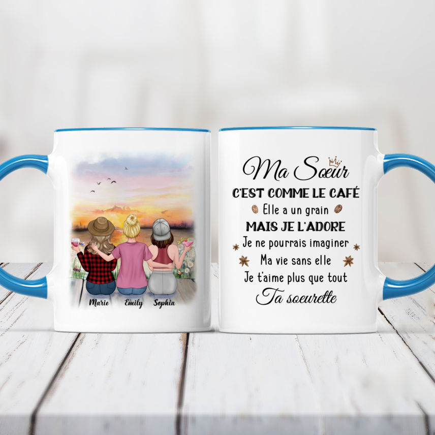 Mug vintage métal  Annonce, Demande marraine - My Pretty Little Store