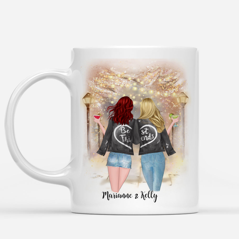 Personalized Mug - Best friends - We'll Be Friends Until We're Old And Senile, Then We'll Be New Best Friends (Festival)_1