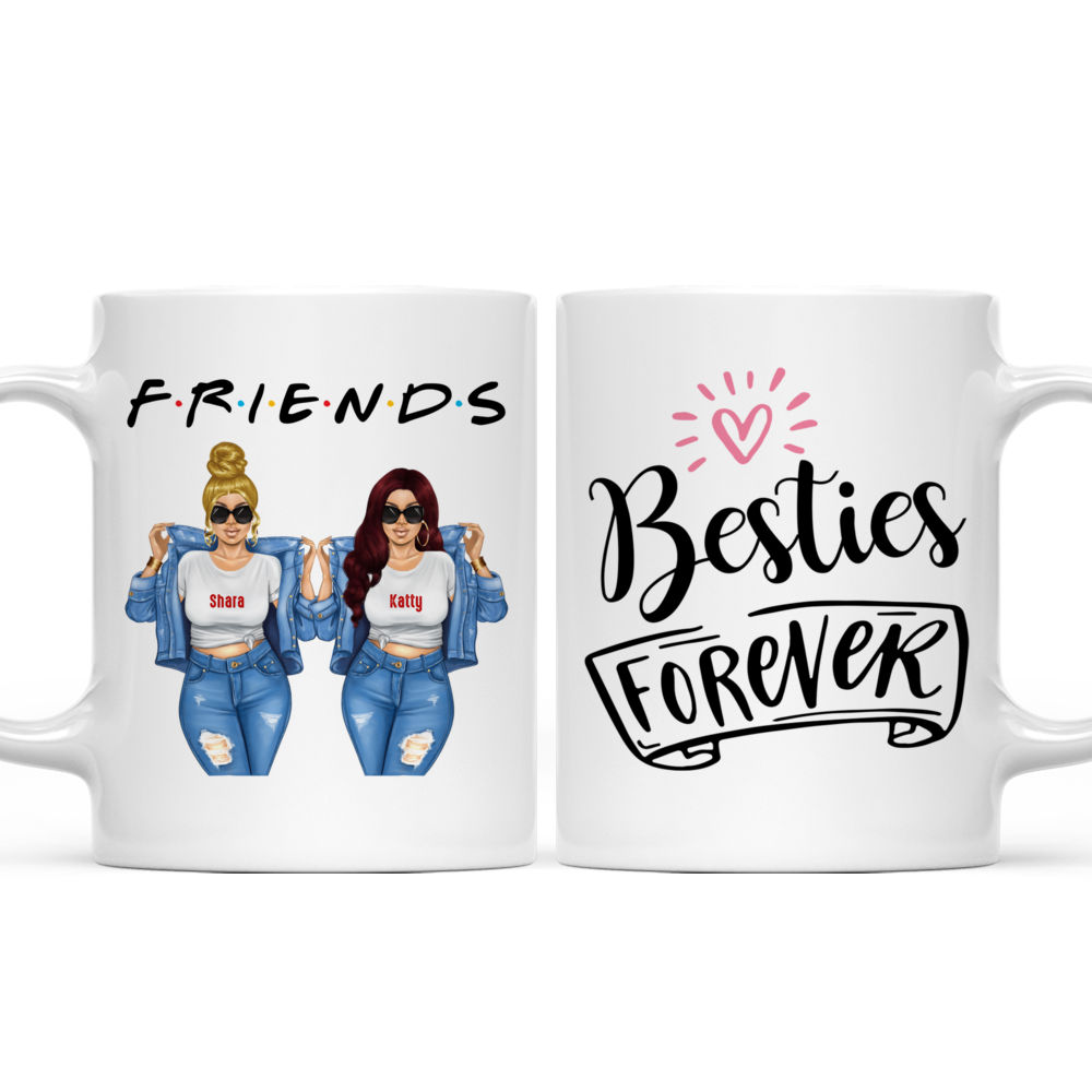 Personalized Mug - Up to 7 Women - Besties Forever (5363)_3