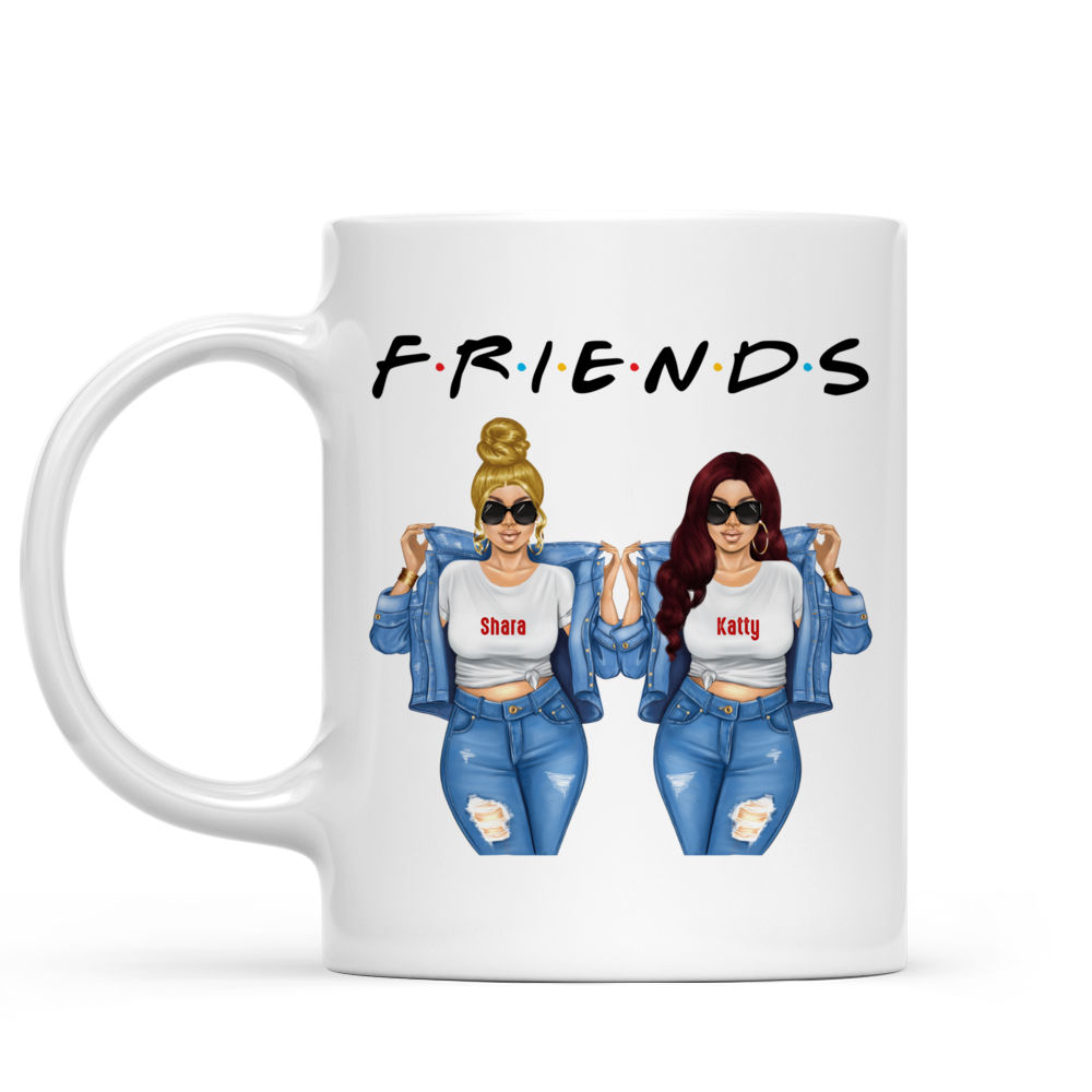 Personalized Mug - Up to 7 Women - Besties Forever (5363)_1