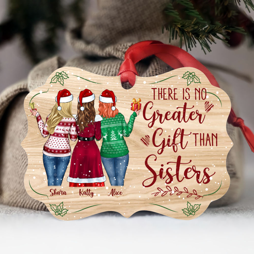 Personalized Christmas Ornament - There Is No Greater Gift Than