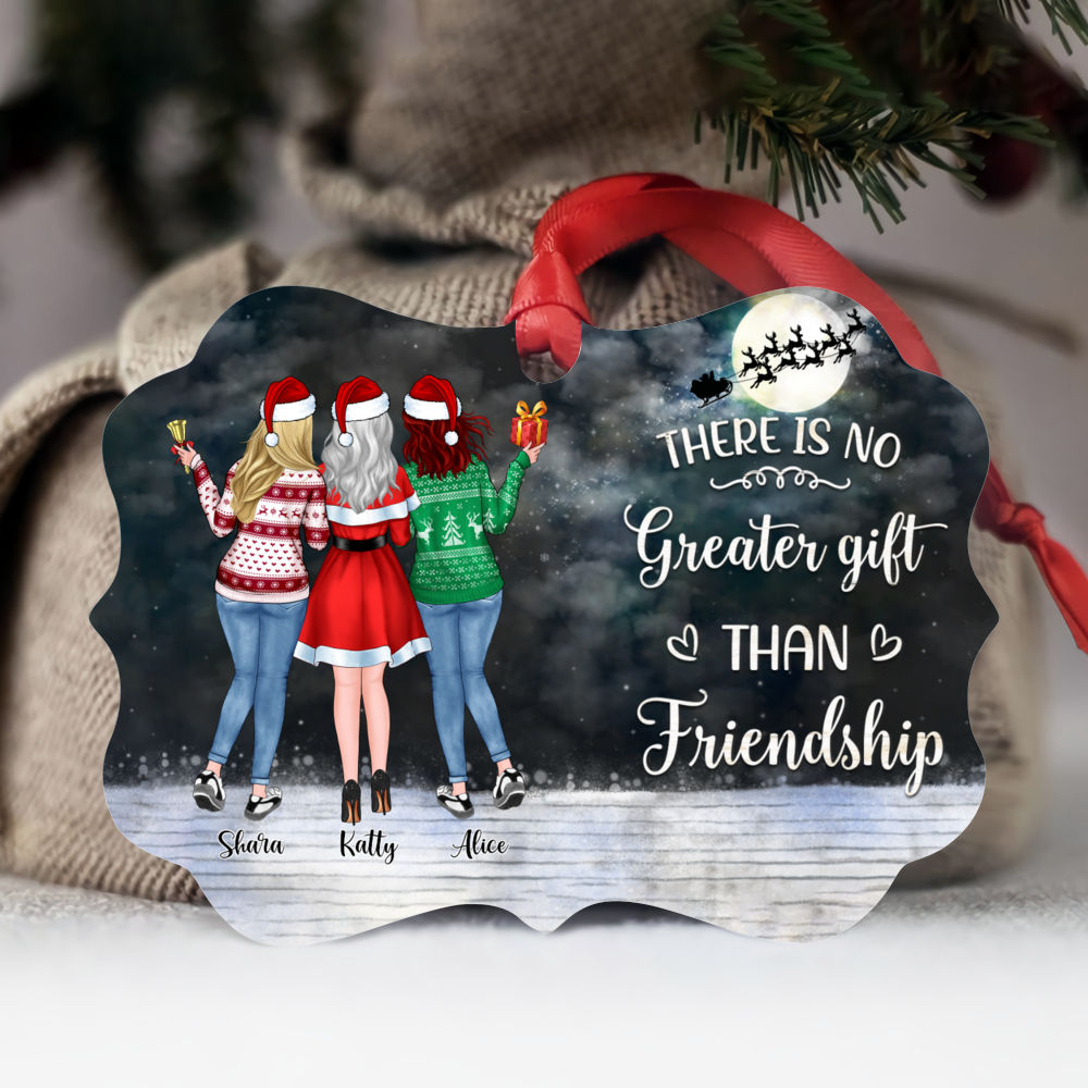 Personalized Ornament - There Is No Greater Gift Than Friendship (5415)