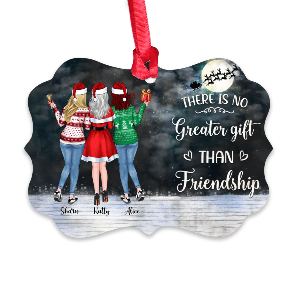 Personalized Ornament - There Is No Greater Gift Than Friendship (5415)_1