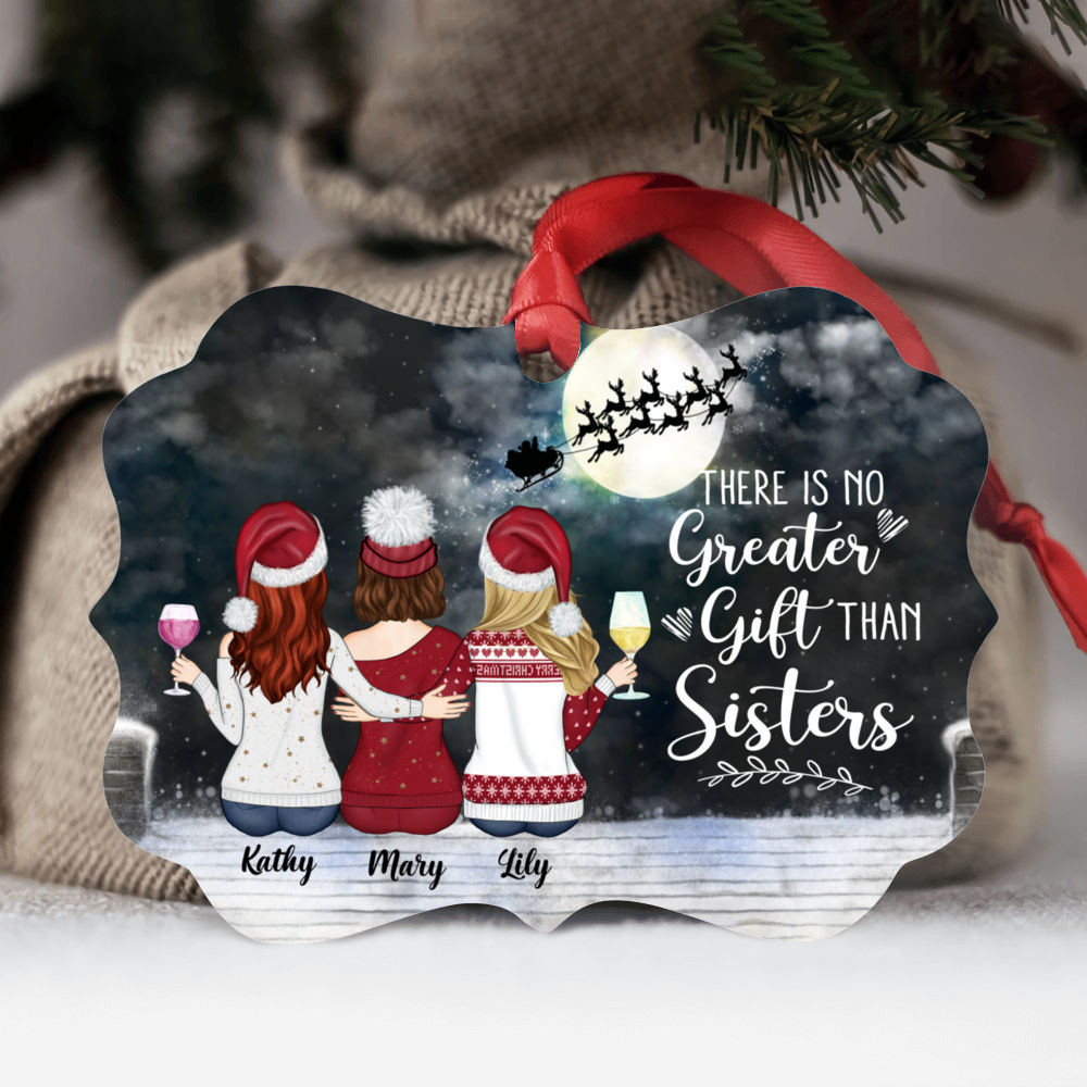 Up to 6 Girls - There Is No Greater Gift Than Sisters (N) Personalized Gifts