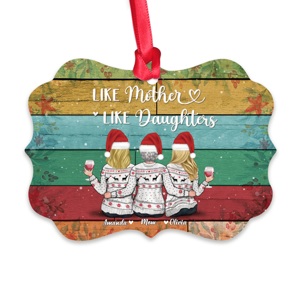 Personalized Xmas Ornament - Like Mother Like Daughters | Gossby_1