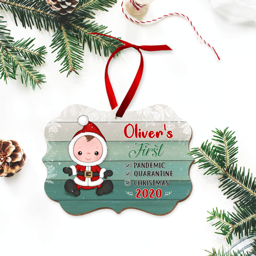 Quarantine christmas ornament deals