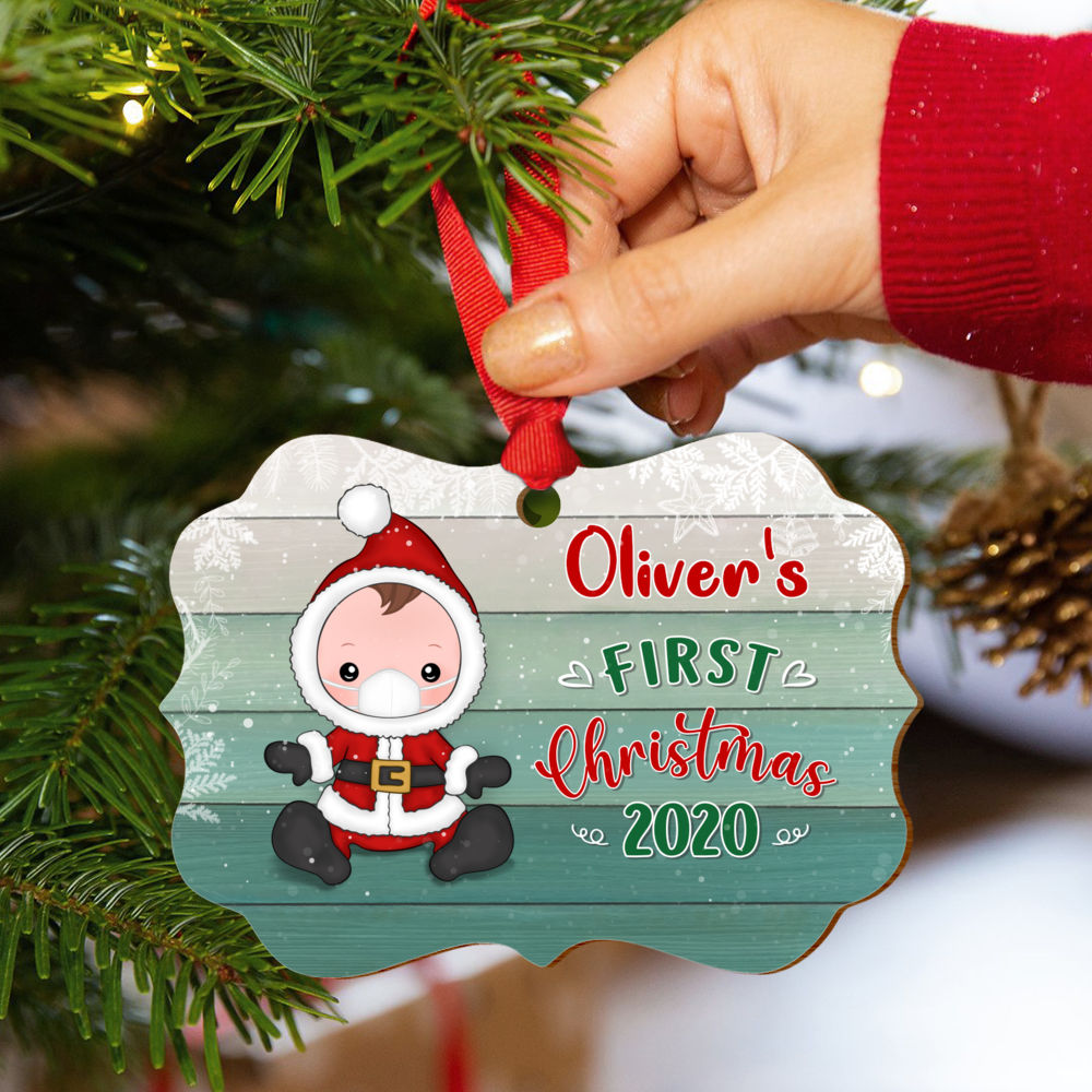 Personalized Ornament - Xmas Ornament - Baby's First Christmas (Ver 2)_6