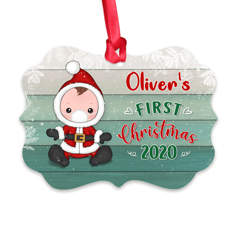 Personalized Ornament - Xmas Ornament - Baby's First Christmas (Ver 2)_1