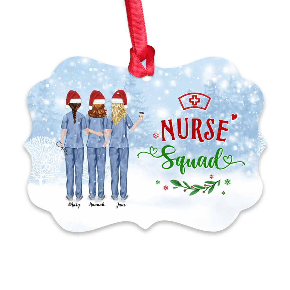 Personalized Ornament - Nurse Ornament - Up to 5 Nurses - Nurse Squad_1