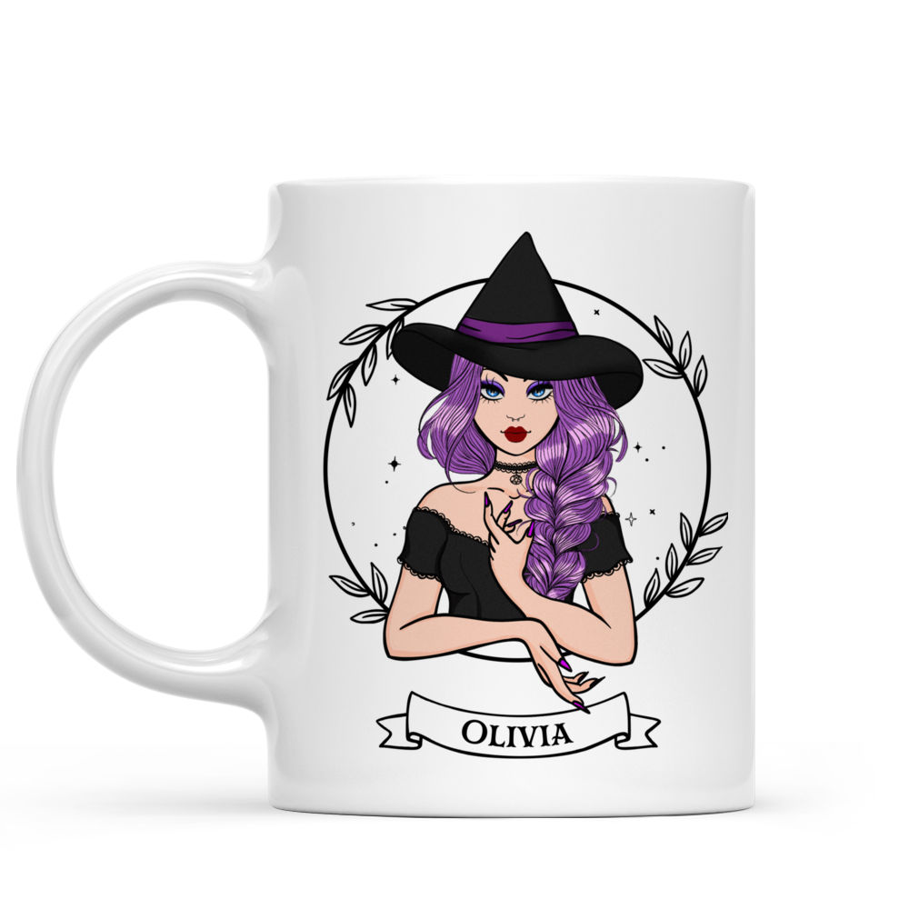 Witches Coffee - Personalized Custom Witch Glass Cup, Iced Coffee Cup -  Pawfect House ™