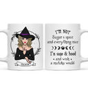 Witch Mug - I'm Not Sugar And Spice And Everything Nice