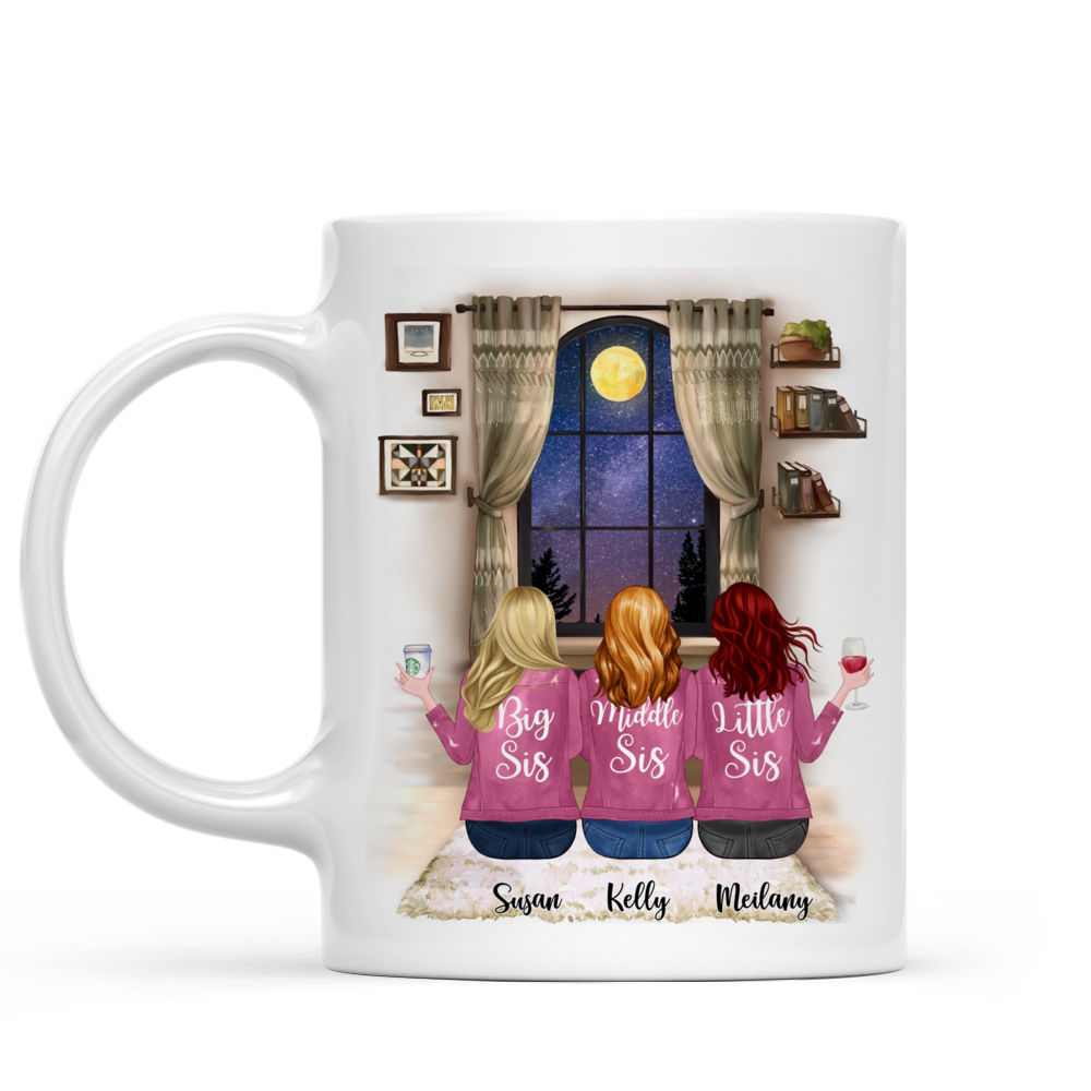 Personalized Mug - I Would Fight a Bear for You Sisters (HPO)_1