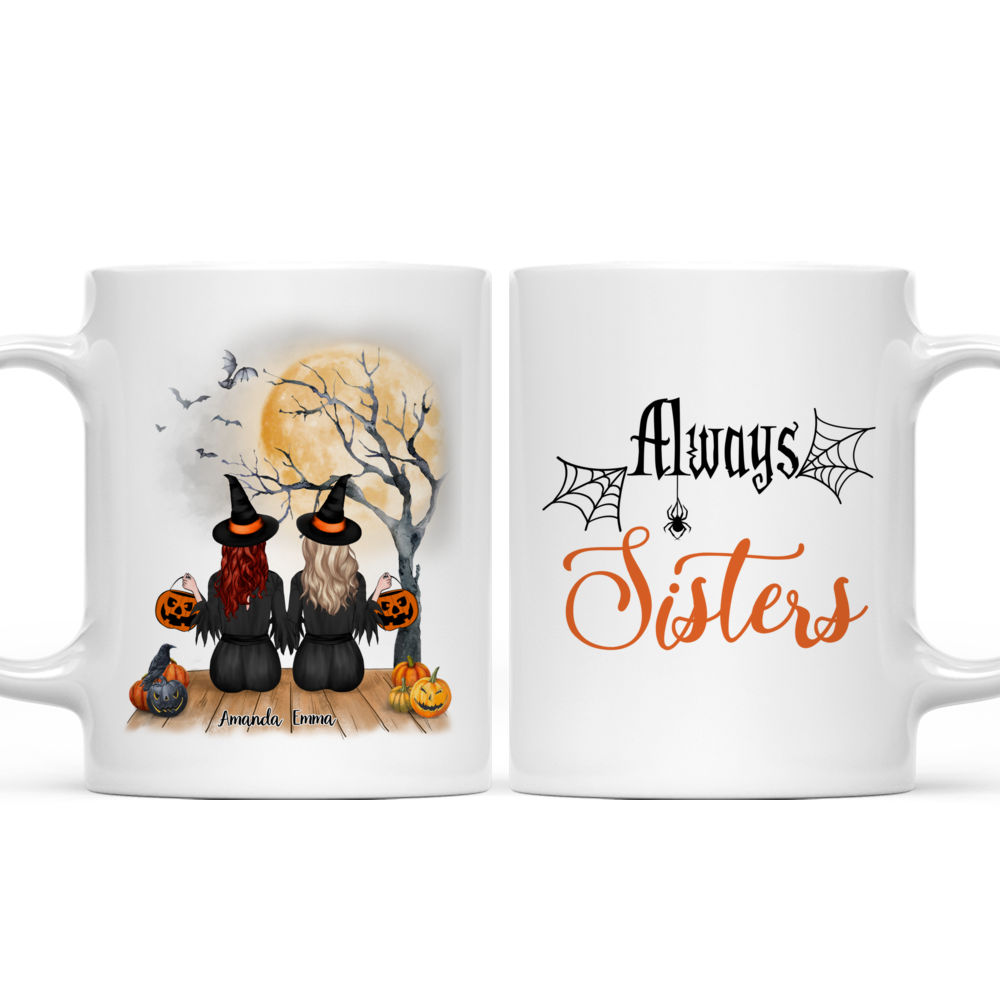 Personalized Witch Mug - Always Sister (N) Custom Mug | Gossby_3
