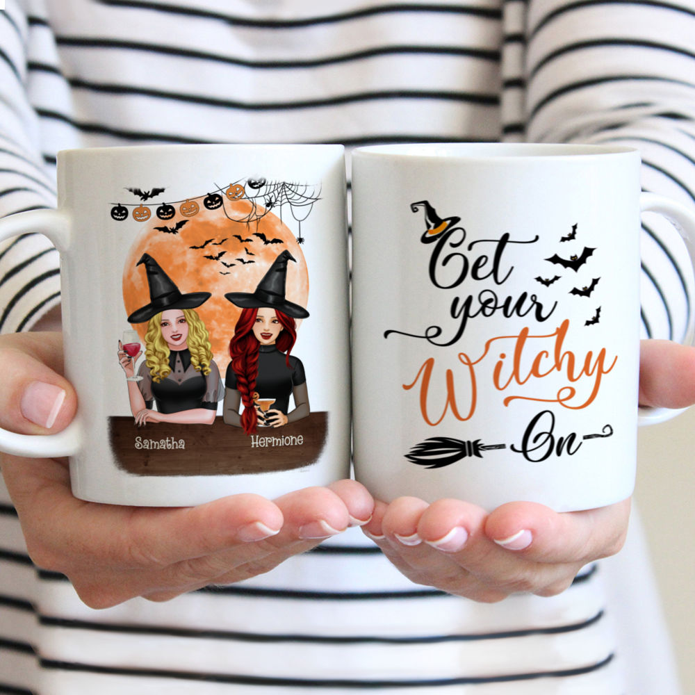 Personalized Mug - Halloween Witches - Get your witchy on