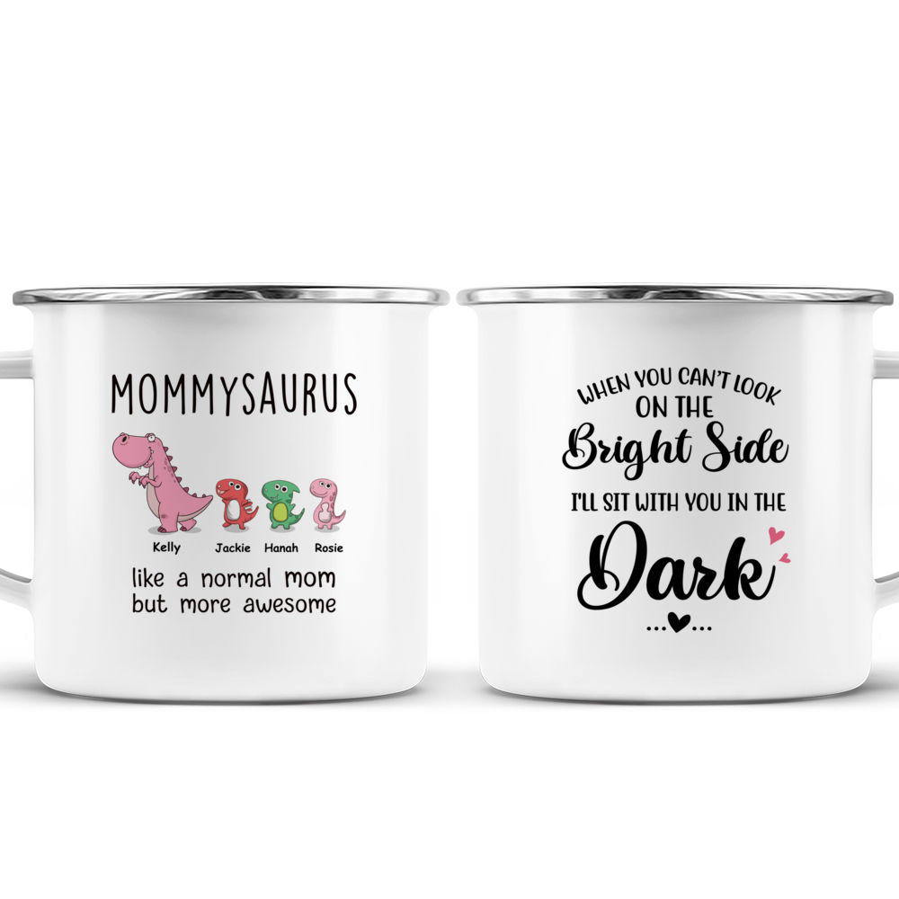 Mamasaurus Like A Normal Mama But More Awesome Accent Mug – Funny  Mamasaurus Mug | CubeBik