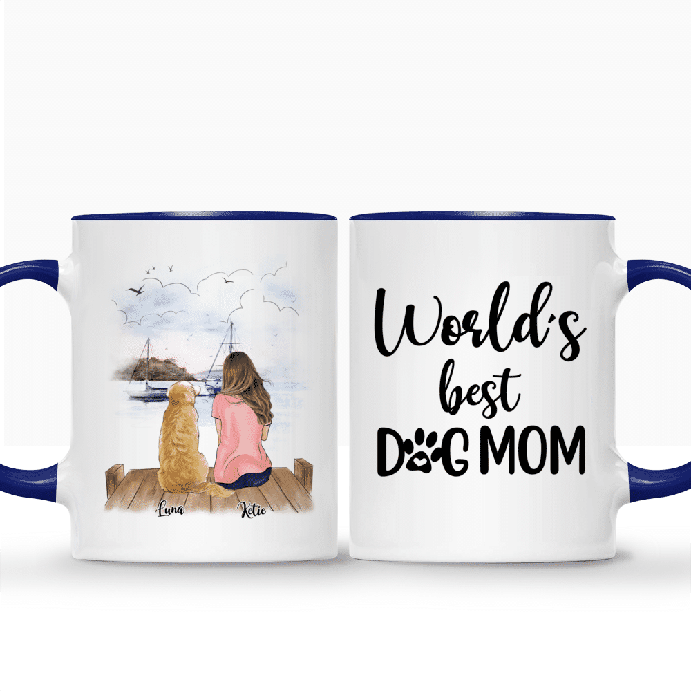 ThisWear Dog Gifts for Women Dog Mom Dog Gift Dog Themed Gifts Best Dog Mom  Mug Happy Mothers Day Gift Dog Coffee Mug 11 ounce Coffee Mug Dog Mom 