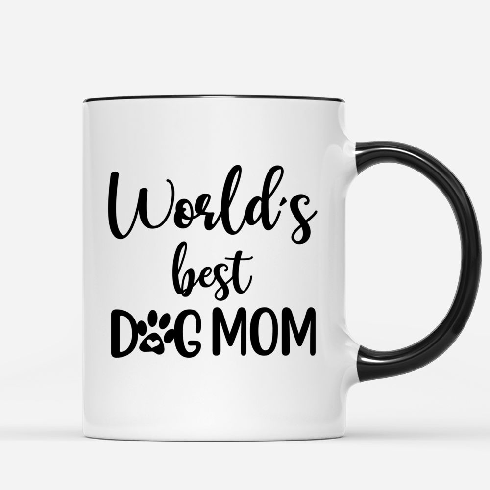 Living My Best Dog Mama Life Dog Coffee Mug, HN590 — GeckoCustom