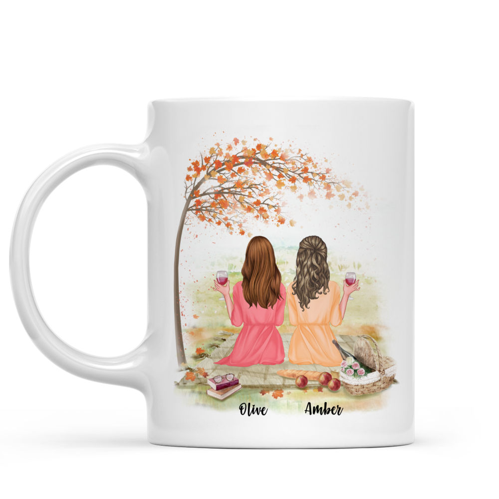Personalized Mug - Picnic Time - Life Is Better With Besties_1