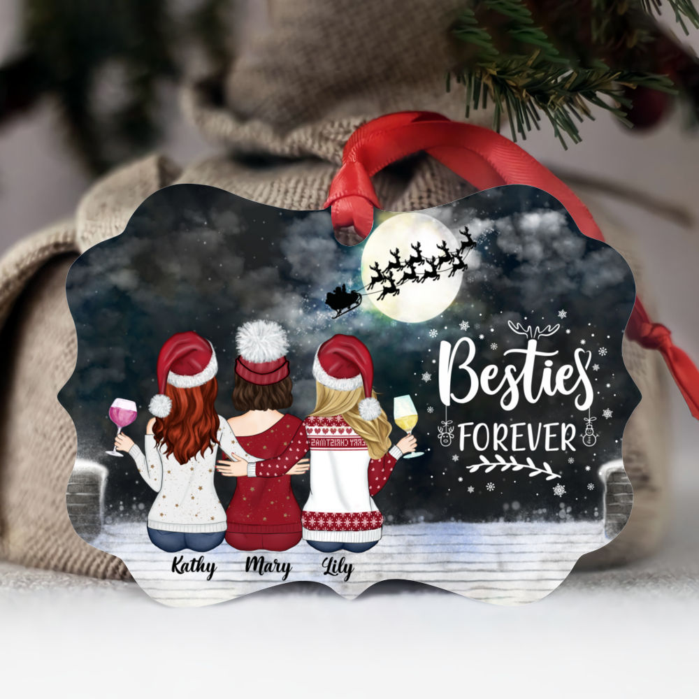 Up to 6 Girls - Ornament - Besties Forever (N)