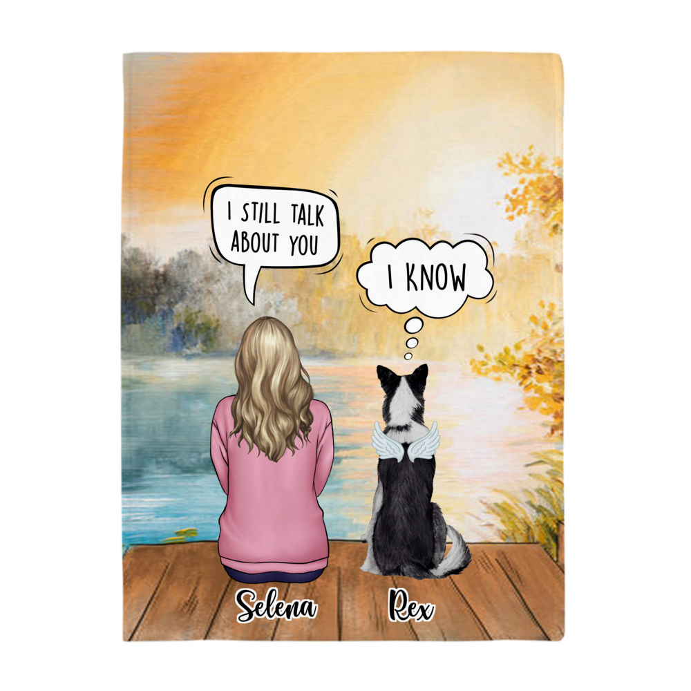 Personalized Blanket - Dogs - I Still Talk About You (6067/WV3)_3