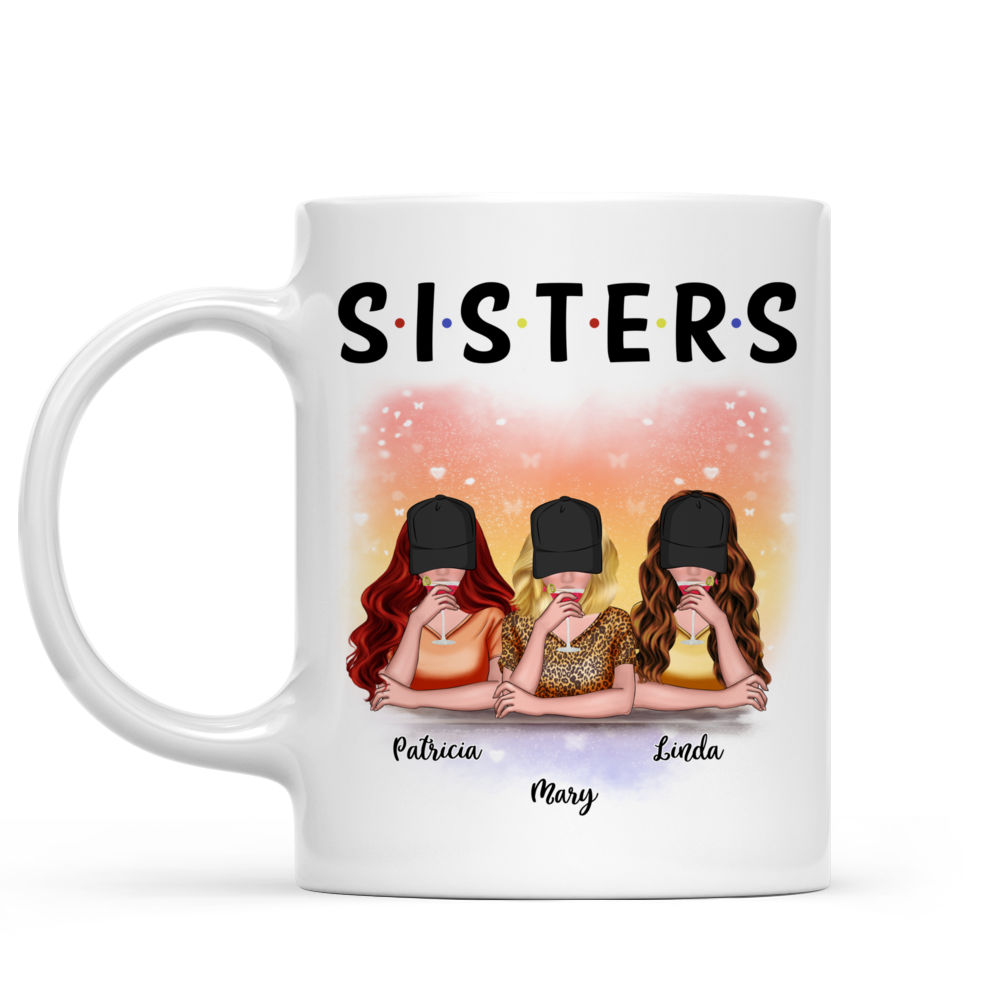 Personalized Mug - Good Times And Crazy Sisters Make The Best Memories (5880)_1