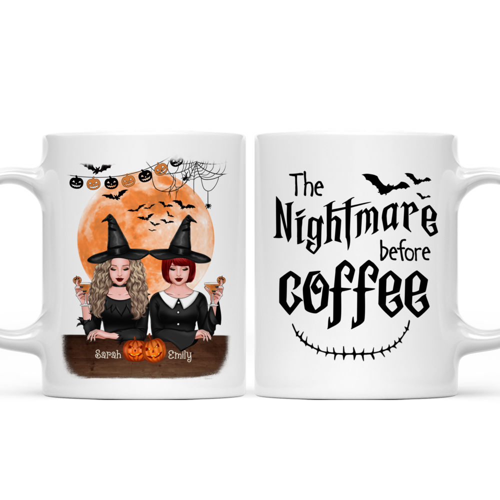 Personalized Mug - Halloween Party - The Nightmare Before Coffee_3