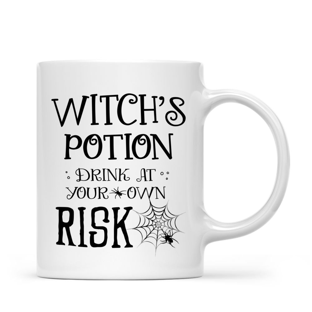 Halloween Party - Witch's Potion Drink At Your Own Risk - Personalized Mug_2