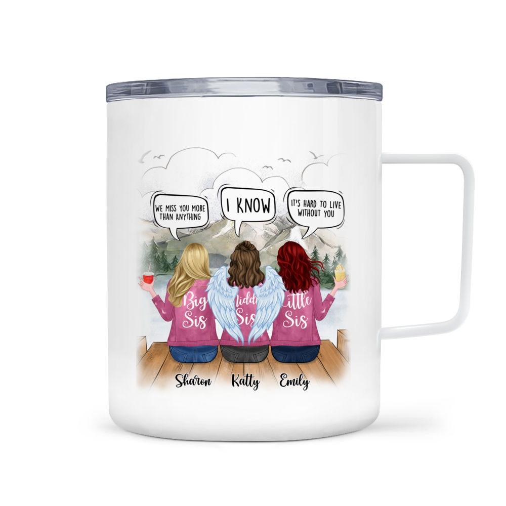 Awesome Sisters Mugs with the new Cricut Mug Press! – Sustain My