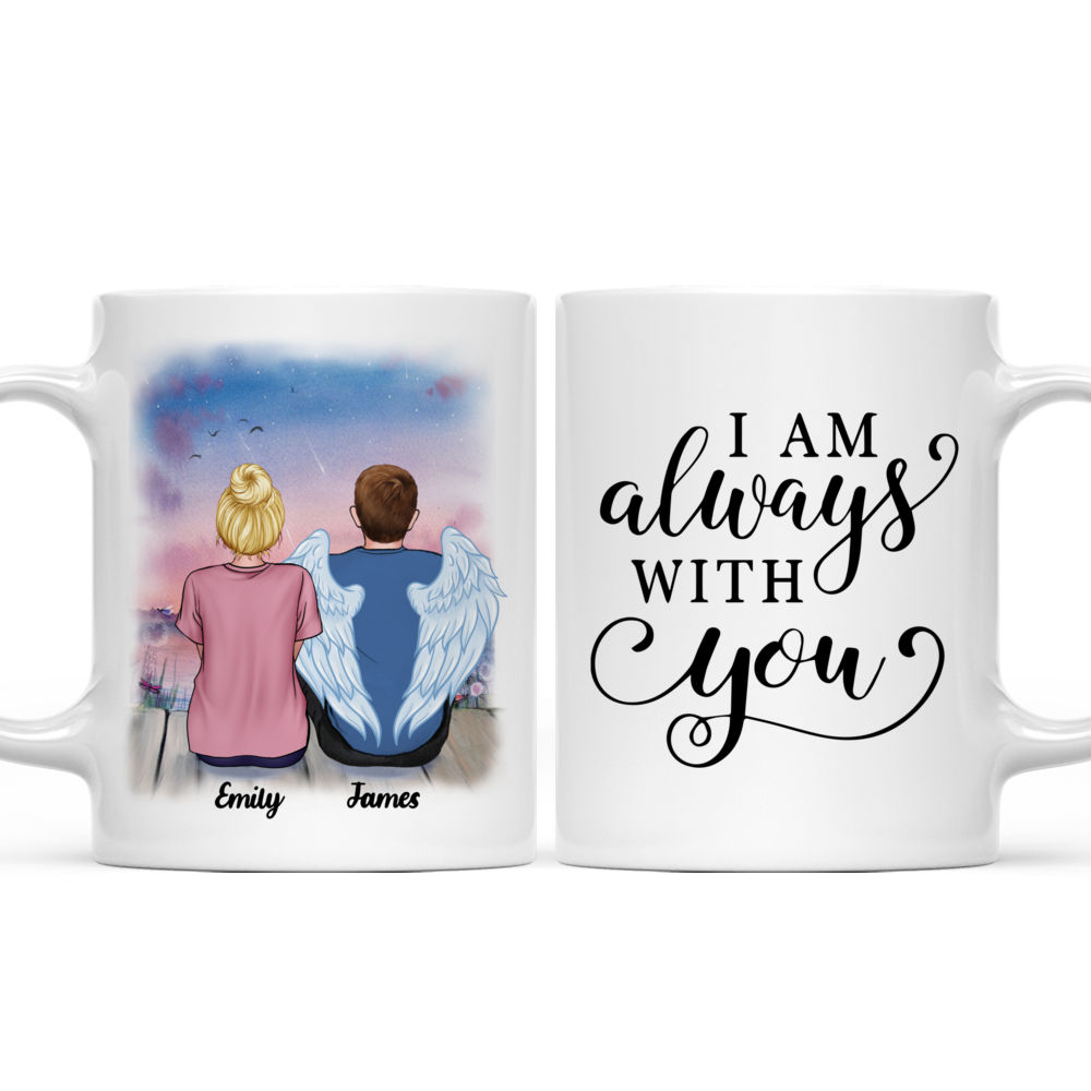 Personalized Mug - Memorial Mug - Sunset v3 - I am always with you_3