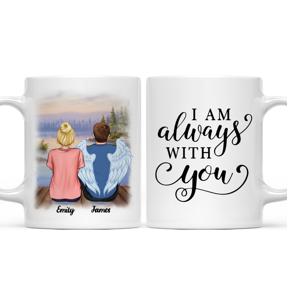 Personalized Mug - Memorial Mug - Sunset v4 - I am always with you_3