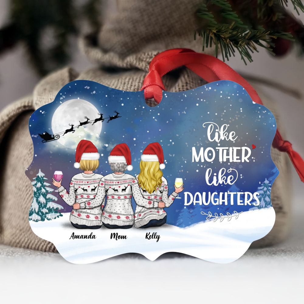 Personalized Ornament - Christmas Ornament - Like Mother Like Daughters