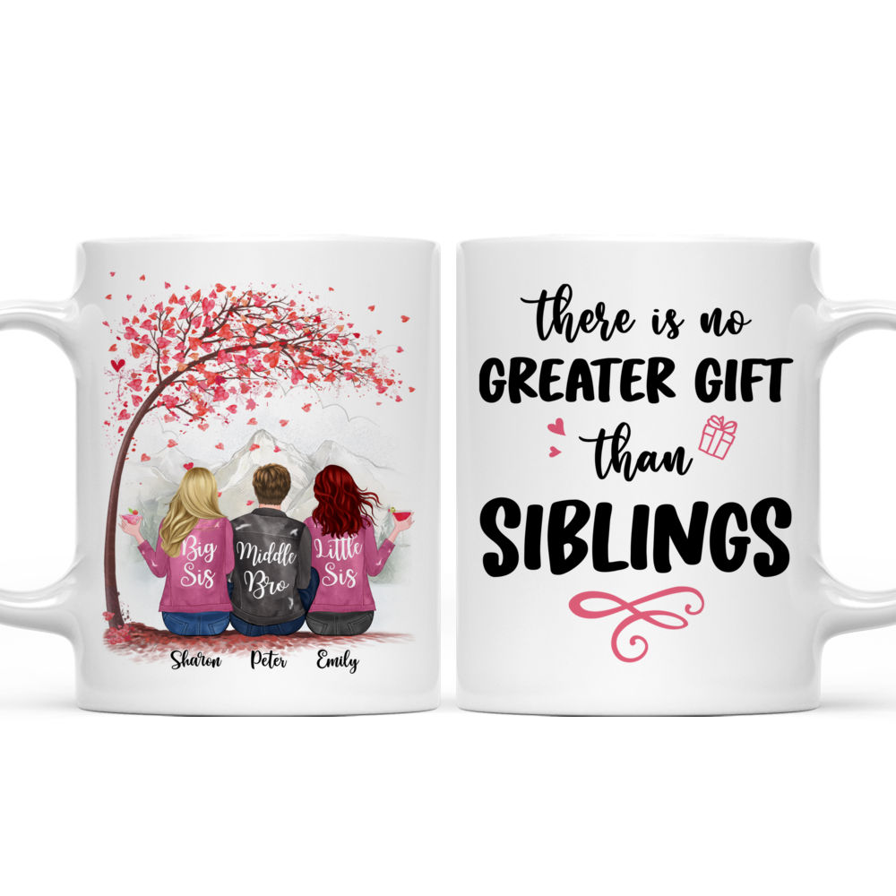 Personalized Mug - There Is No Greater Gift Than Siblings (Ver 2) (6071)_3