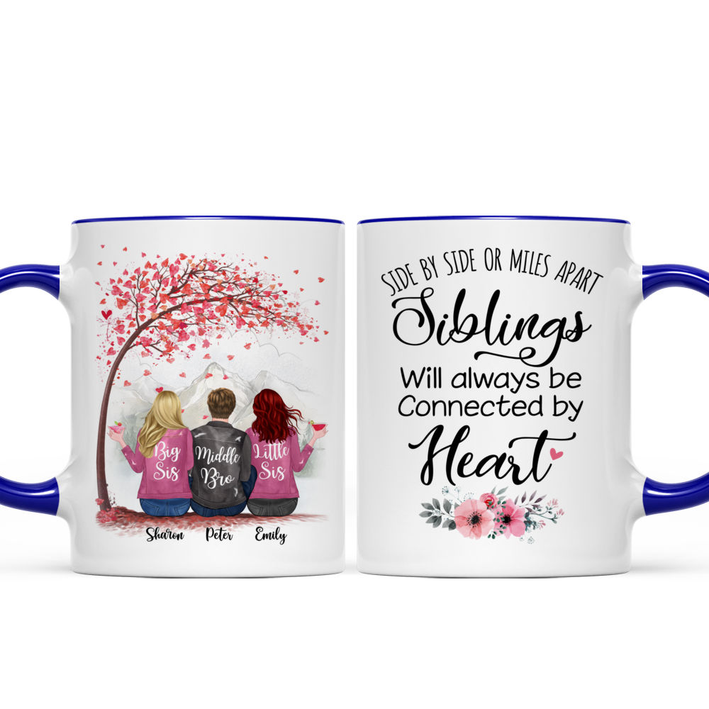 Personalized Bro & Sis Mug - Brother and Sister, Together as Friends