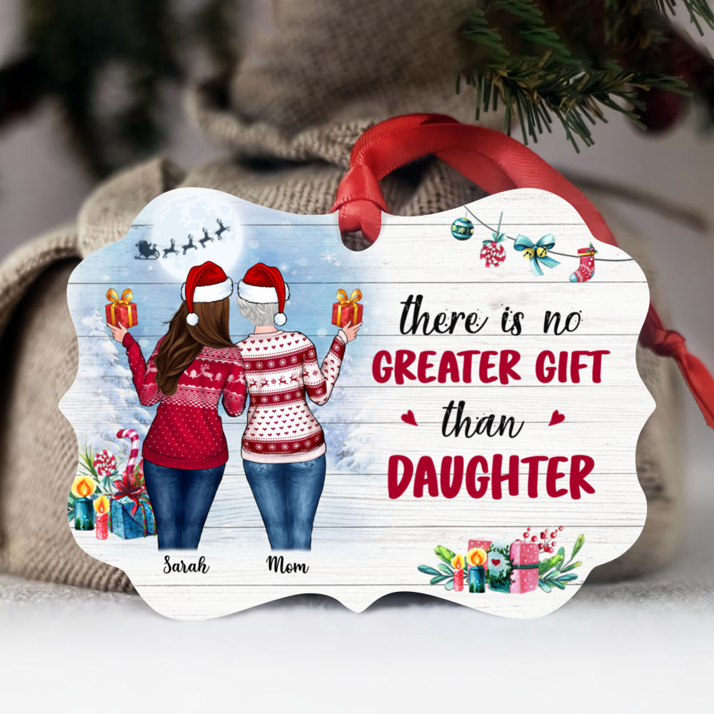 Personalized Ornament - Family Christmas - There is no greater