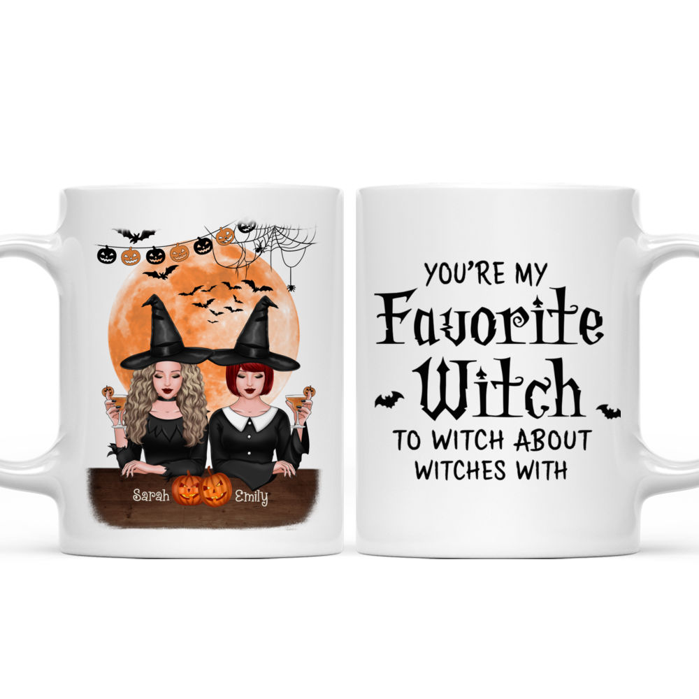 Personalized Mug - Halloween Party - You're My Favorite Witch To Witch About Witches With_3