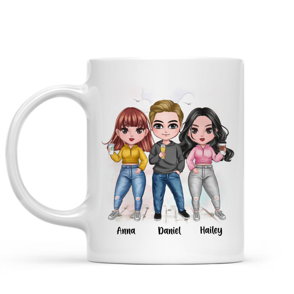 Personalized Mug - Up to 6 Siblings - There Is No Greater Gift Than Siblings (6455)_2