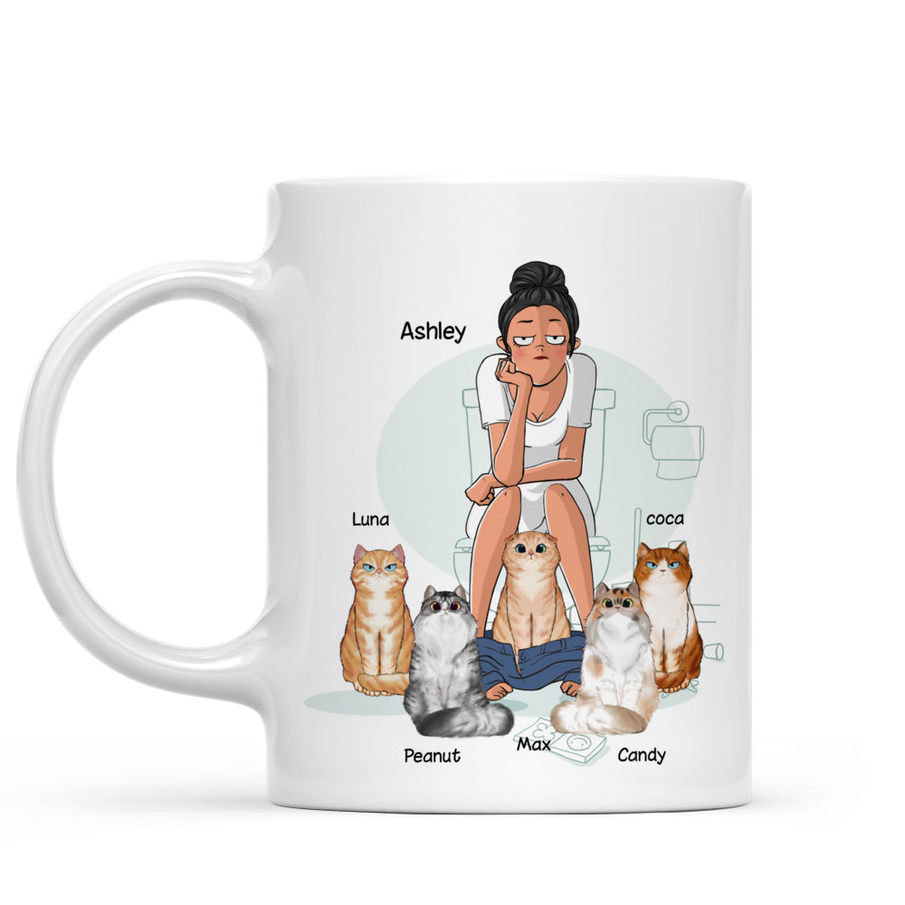 Personalized Cat Mug - No Sense of Personal Space - Whatsoever_2