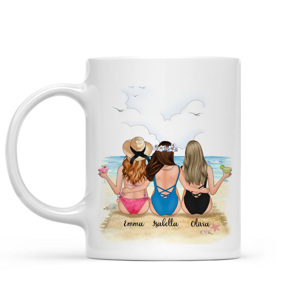 Personalized Mugs - There's a point in every true friendship where