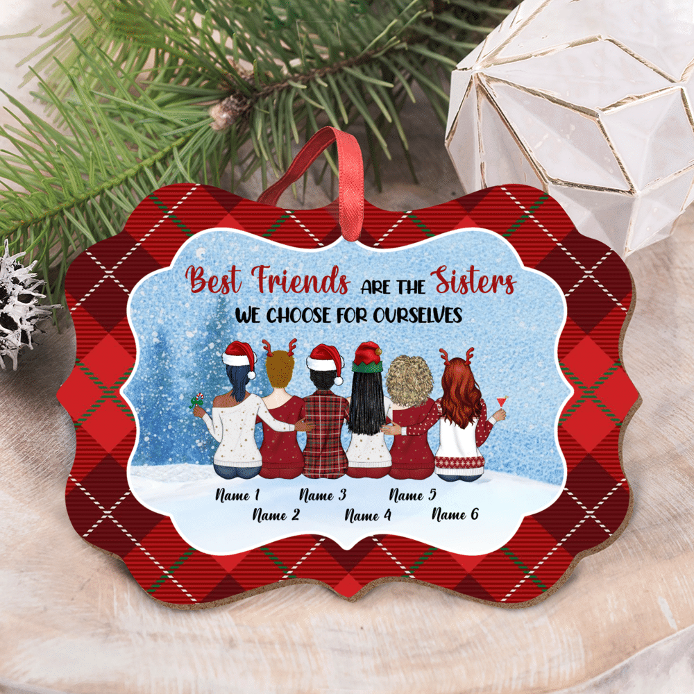 Best Friends Are The Sisters We Choose For Ourselves - Christmas Gift -  Wander Prints™