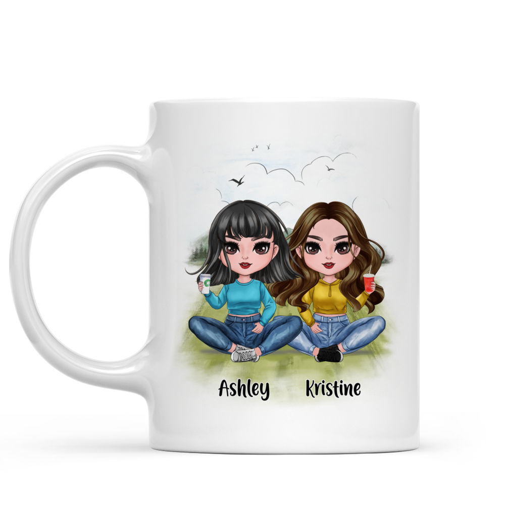 Personalized Mug - Up to 5 Girls - There Is No Greater Gift Than Sisters (6598)_2