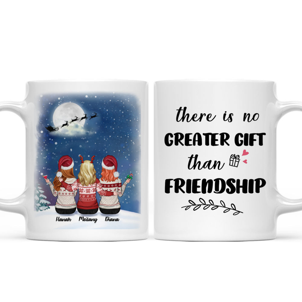 Personalized Mug - Up to 6 Women - There is No Greater Gift than Friendship_3