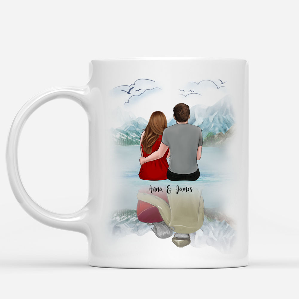 Couple Mug - In a sea of people, my eyes will always search for you - Valentine's Day Gifts, Couple Gifts - Personalized Mug_1