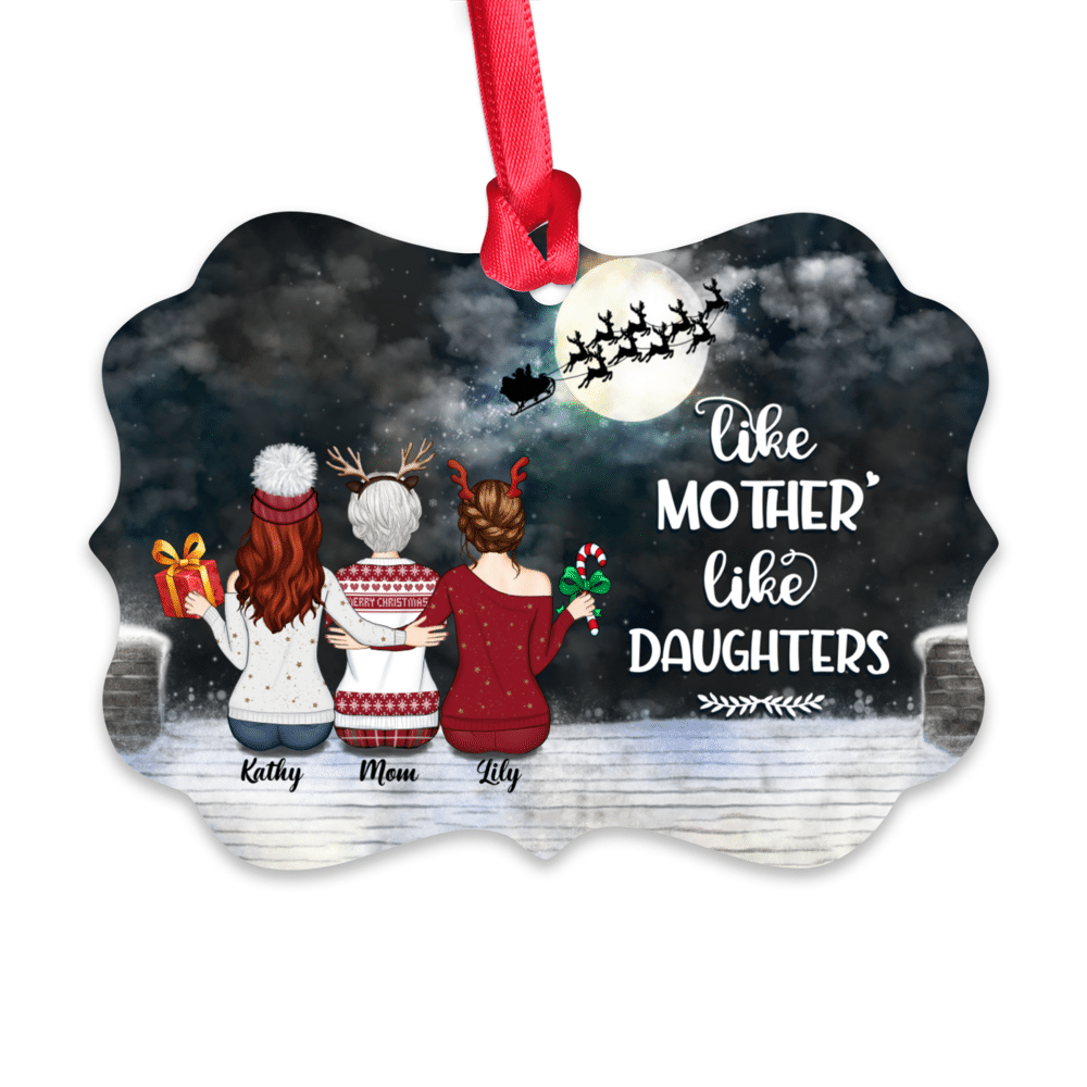 Personalized Ornament - Like Mother Like Daughters (D2) | Gossby_1