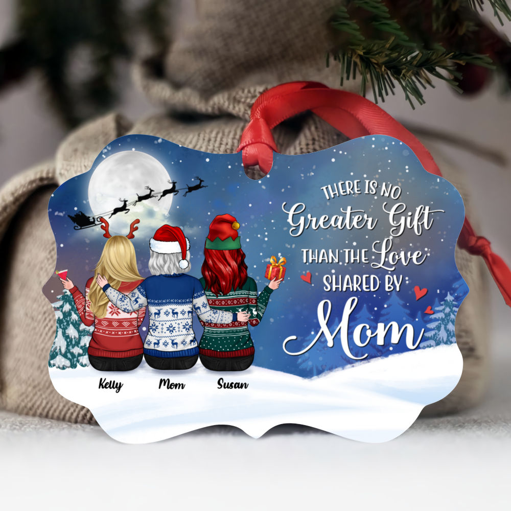 Christmas Mom and Daughters - Personalized Christmas Gifts Custom Orna —  GearLit