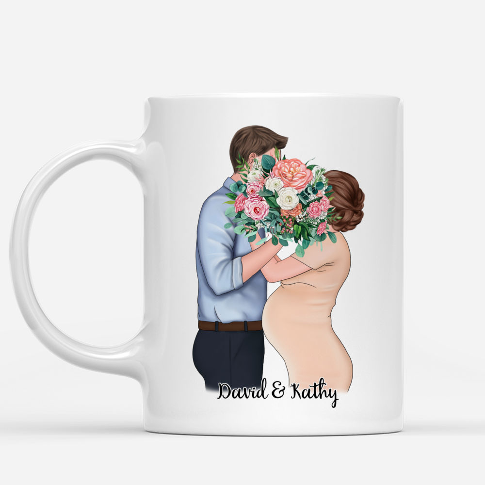 Mother Day - Dear Mommy, I can't wait to meet you. You're doing a great job. You are the best mom ever. Happy 1st Mother's Day, Mommy. Love, the Bump - Personalized Mug_1