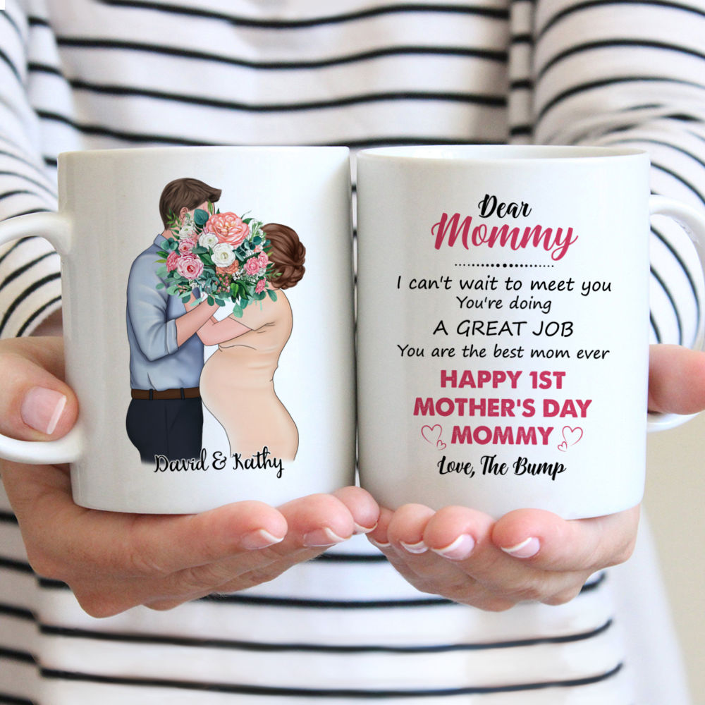 Dear Mommy The Bump's Photo - Personalized Mother's Day Mother